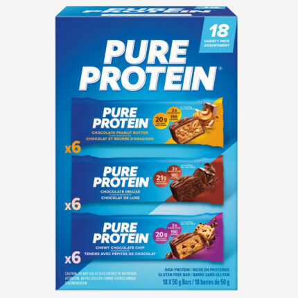 Protein Bars Variety Pack 18 Pack 50 g