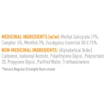 Rub Muscle & Joint Extra Strength Heating Cream ingredients