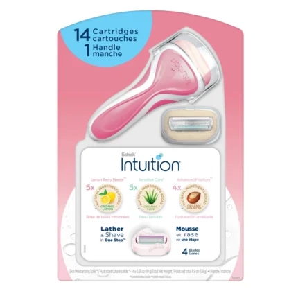 Schick Intuition Razor & Refill Variety Pack with Cartridges