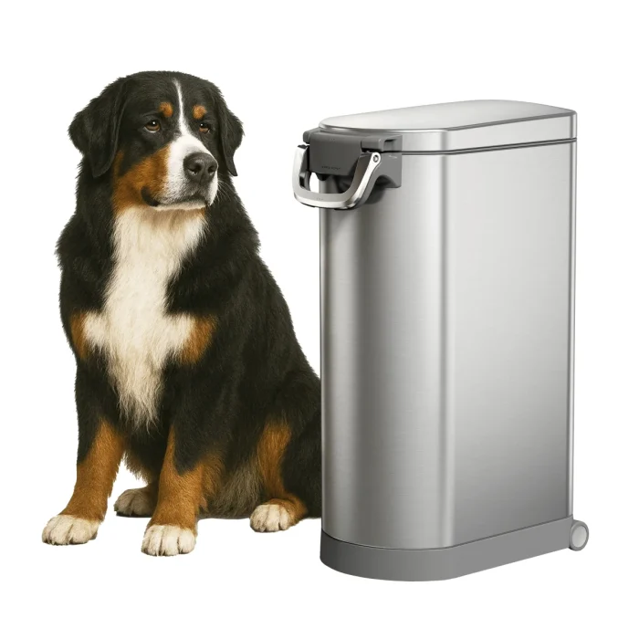 Simple Human X-Large Pet Food Can with photo of dog