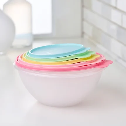 Tupperware Wonderlier Food Storage Containers Nested
