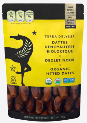 Terra Delyssa Deglet Noor Organic Pitted Dates, 1 kg