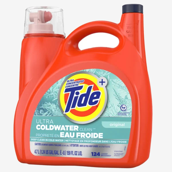 Tide Ultra Coldwater Clean Liquid Laundry Detergent, 124 Loads Tide Ultra Coldwater Clean Liquid Laundry Detergent, 124 Loads
