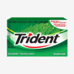Trident Sugar-free Spearmint Gum, 12 × 14 pieces
