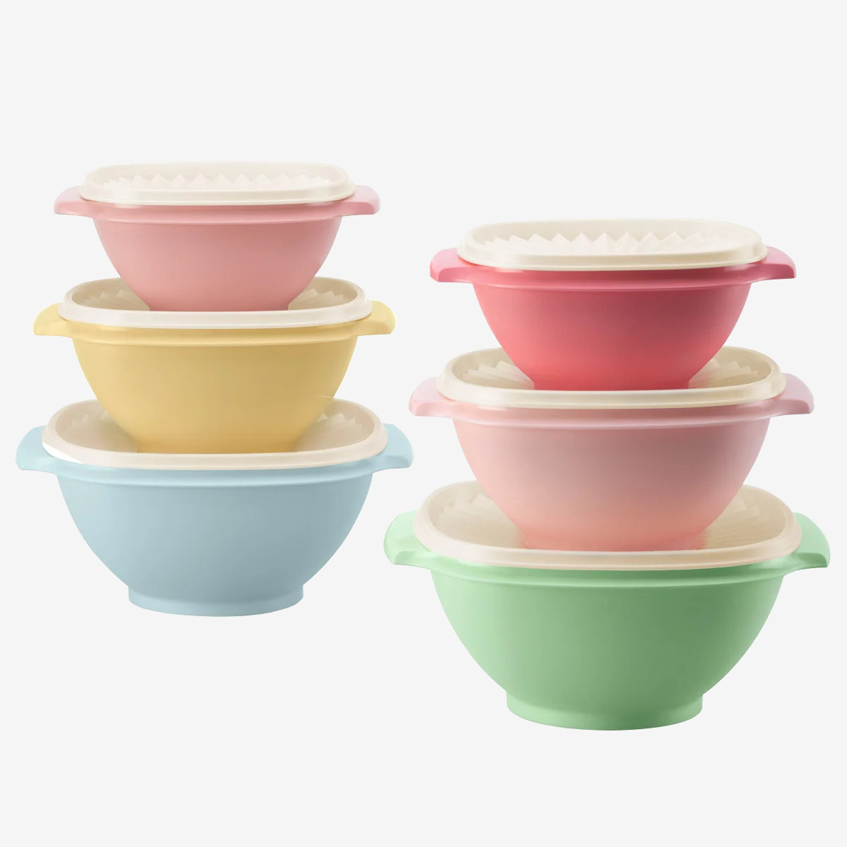 Tupperware Heritage Collection Food Storage Containers, 12-piece Tupperware Heritage Collection Food Storage Containers, 12-piece