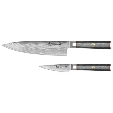 Cangshan Yari X-7 Damascus Steel Knife Set