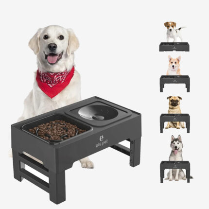 ELS Pet Raised Dog Bowls