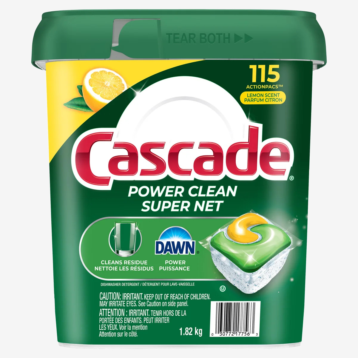 Cascade Power Clean Dishwasher ActionPacs Cascade Power Clean Dishwasher ActionPacs