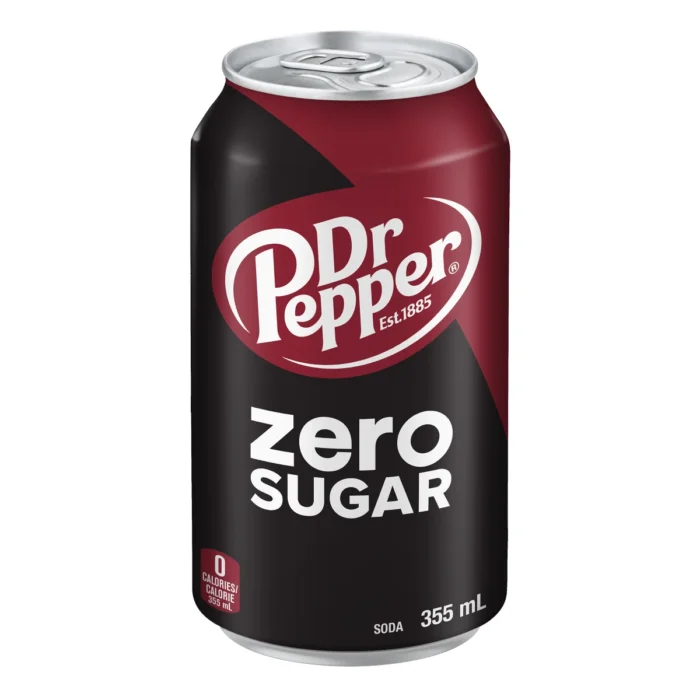 Dr Pepper Zero, Can