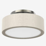 KODA Duo-Mount Fabric Drum Ceiling Light