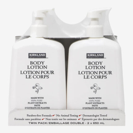 Kirkland Signature Body Lotion, 2 x 650 mL