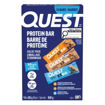 Quest Protein Bars Variety Pack,