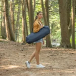 RIO Swinging Hammock Chair with Footrest bag