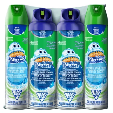Scrubbing Bubbles Bathroom Grime Fighter Mega Shower Foamer