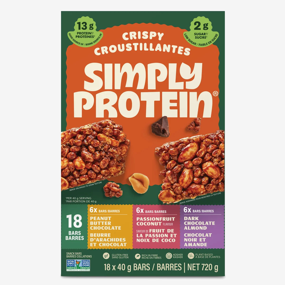 Simply Protein Crispy Snack Bars Simply Protein Crispy Snack Bars