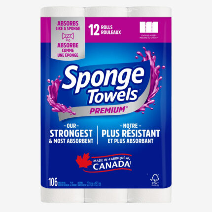 SpongeTowels Premium Paper Towels