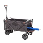 Mac Sports Folding Wagon with Brakes with front open