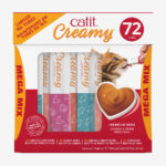 Catit Creamy Lickable Treats Mega Mix 72 x 15g