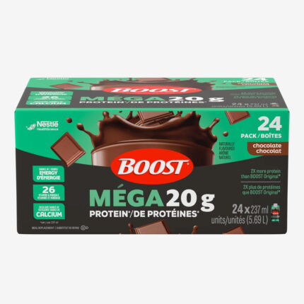 BOOST MEGA Meal Replacement Chocolate 24 x 237 mL