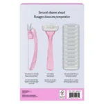 Billie Pink Sparkle Razor with Holder & 12 Cartridges