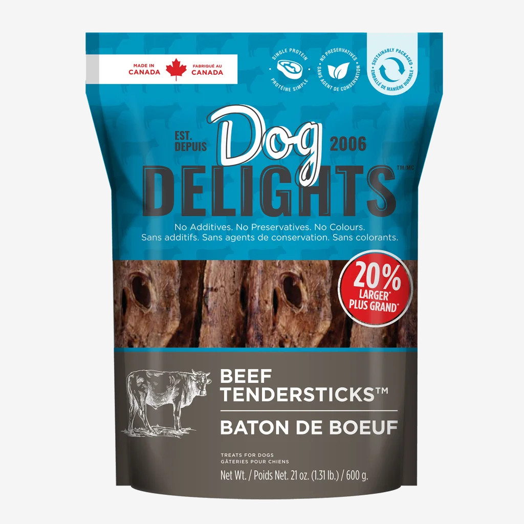 Dog Delights Beef Tendersticks Dog Treats 600g Dog Delights Beef Tendersticks Dog Treats 600g