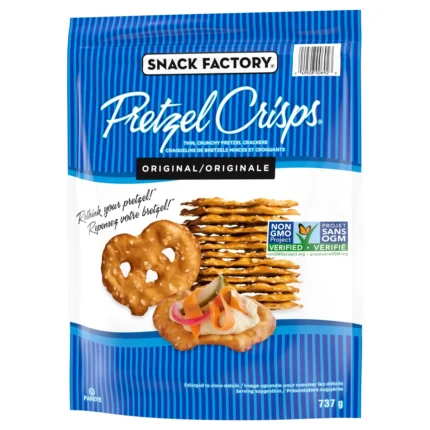 Snack Factory Pretzel Crisps - Original Pretzel Crackers