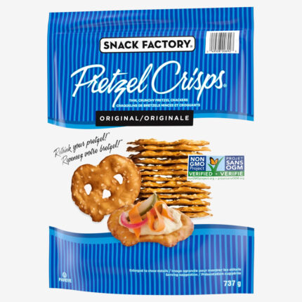 Snack Factory Pretzel Crisps Original Pretzel Crackers