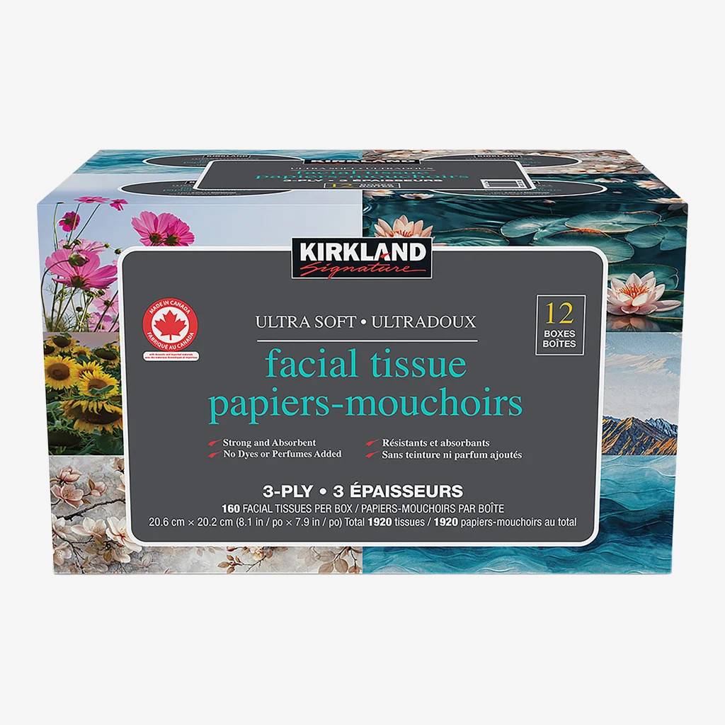 Kirkland Signature Ultra Soft Facial Tissues Kirkland Signature Ultra Soft Facial Tissues