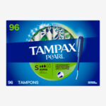 Tampax Pearl Super Tampons, 96-count