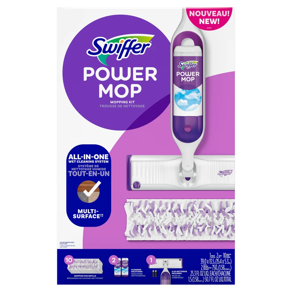 Swiffer PowerMop Multi-Surface Mop Kit Swiffer PowerMop Multi-Surface Mop Kit