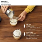 Keurig Milk Frother in cup