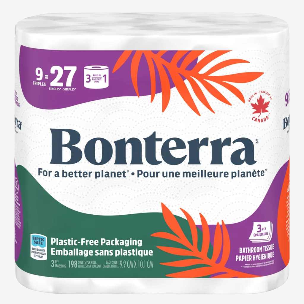 Bonterra Bathroom Tissue 3 ply Bonterra Bathroom Tissue 3 ply