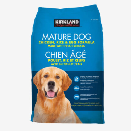 Kirkland Chicken Rice and Egg Mature Dog Food 18.1kg