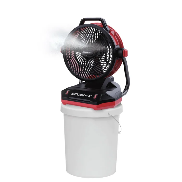 Ecomax 12 in. Misting Fan with drum for mist