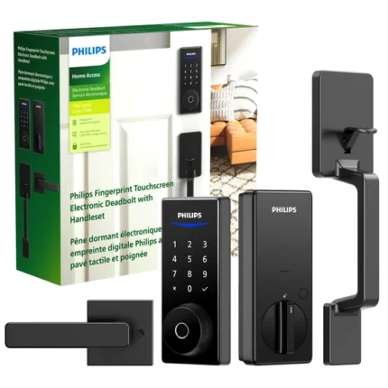Philips Electronic Deadbolt Lock and Handle Set