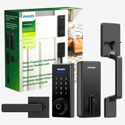 Philips Electronic Deadbolt Lock and Handle Set