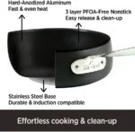 All-Clad HA1 4-quart hard anodized nonstick sauté pan with lid and tall sides