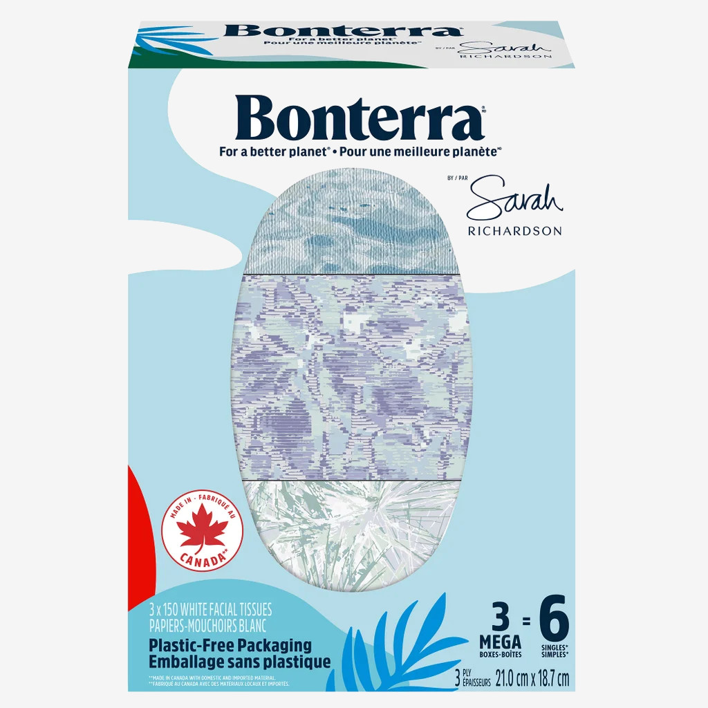 Bonterra Facial Tissue 3-ply 36 boxes Bonterra Facial Tissue 3-ply 36 boxes