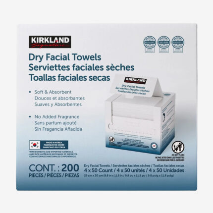 Kirkland Signature Dry Facial Towels