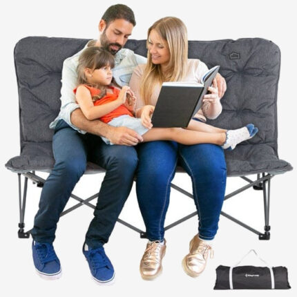 KingCamp Oversized Padded Double Camping Chair