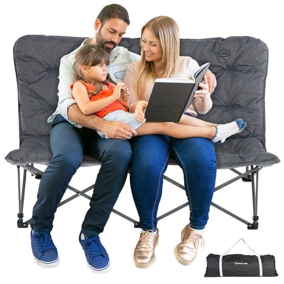 KingCamp Oversized Padded Double Camping Chair for familt KingCamp Oversized Padded Double Camping Chair for familt