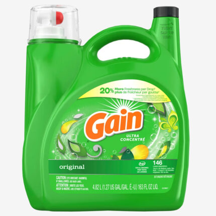 Gain Liquid Laundry Detergent, 4.82 L