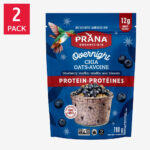 Prana Overnight Protein Chia Oats, 2 × 780 g