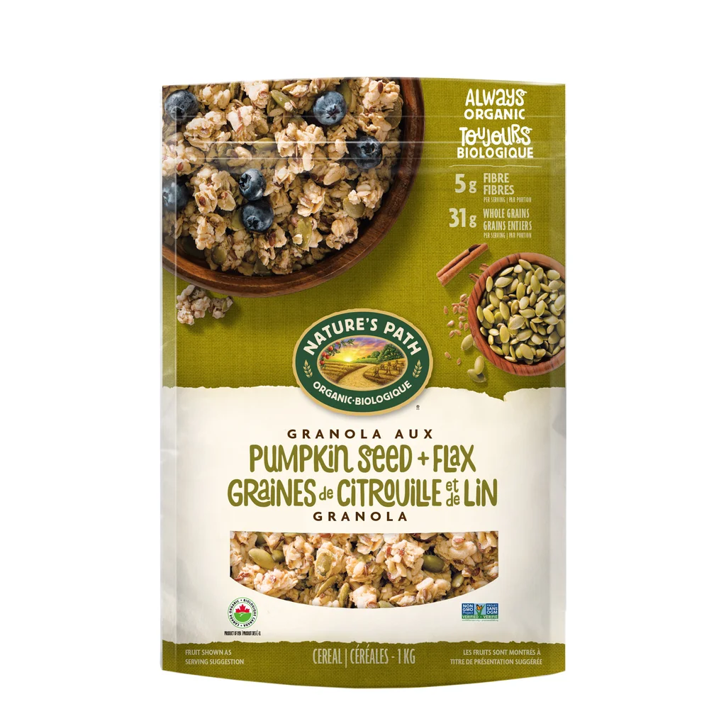 Flax Plus Organic Pumpkin Flax Granola Flax Plus Organic Pumpkin Flax Granola