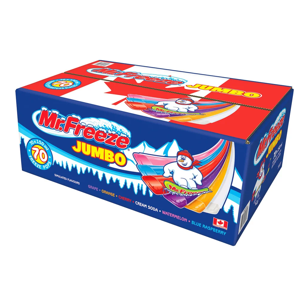 Mr. Freeze Jumbo Freeze Pops Mr. Freeze Jumbo Freeze Pops