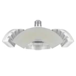 Motion activated garage light with 360 degree sensor
