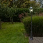 Lutec Outdoor LED Solar Post Light
