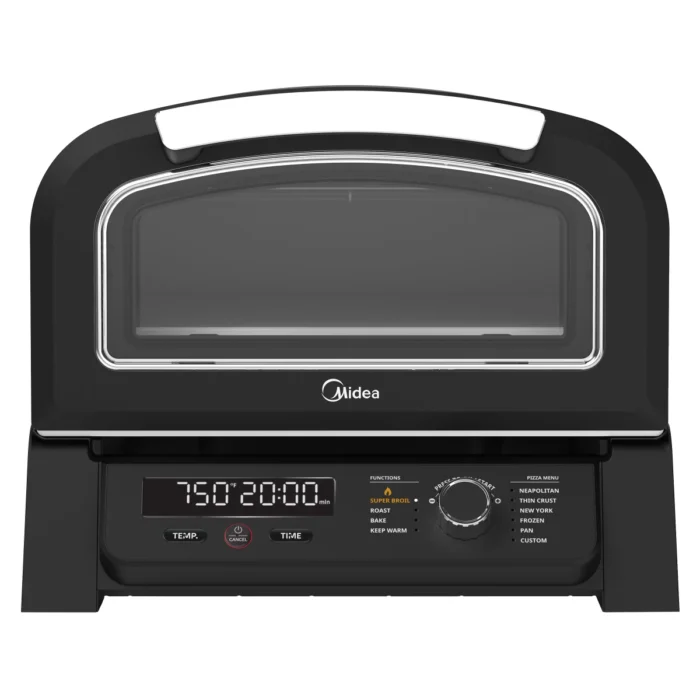 Midea Electric Outdoor Pizza Oven with stone
