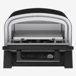 Midea 12 in. Electric Outdoor Pizza Oven with Cordierite Pizza Stone