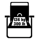 Rio Beach chair weight capacity